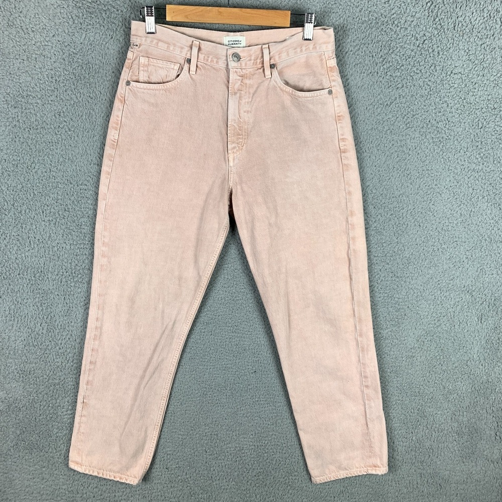Citizens Of Humanity Marlee Jeans Women's 27 Cactus Bloom Relaxed Tapered Denim